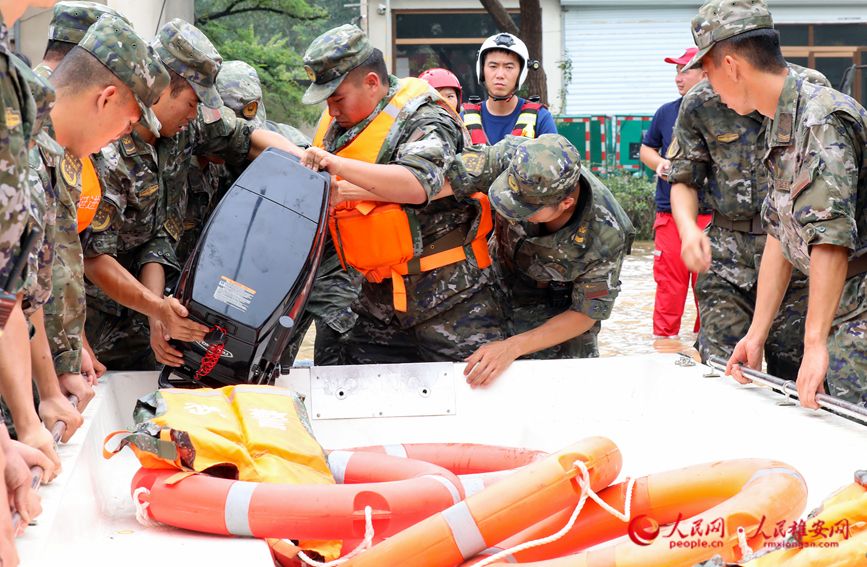 一线直击丨河北涿州：救援力量不断增强 群众陆续获救 水位下降明显