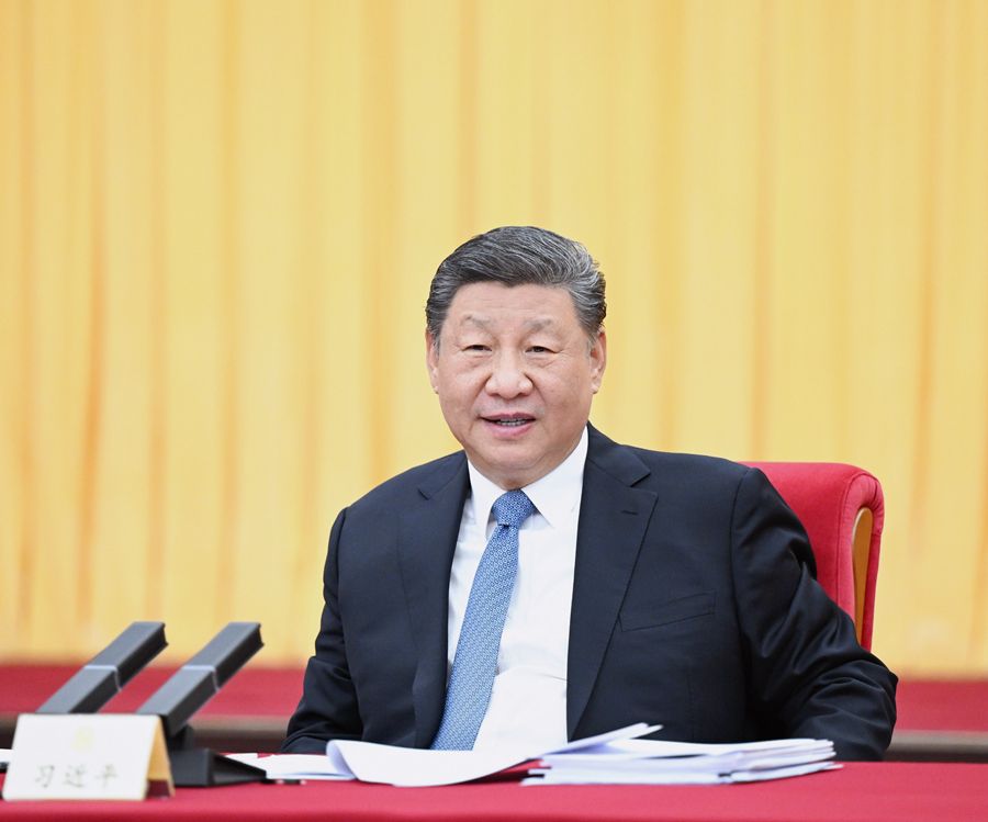 两会丨习近平看望参加政协会议的民盟民进教育界委员