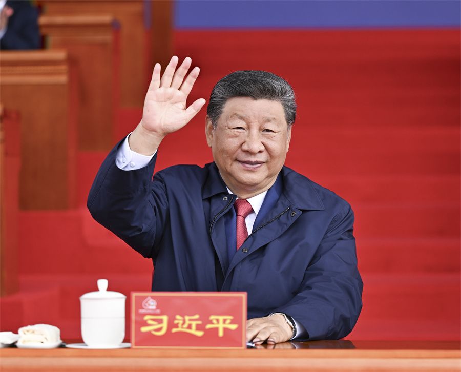 西藏自治区成立60周年庆祝大会隆重举行 习近平出席大会【3】