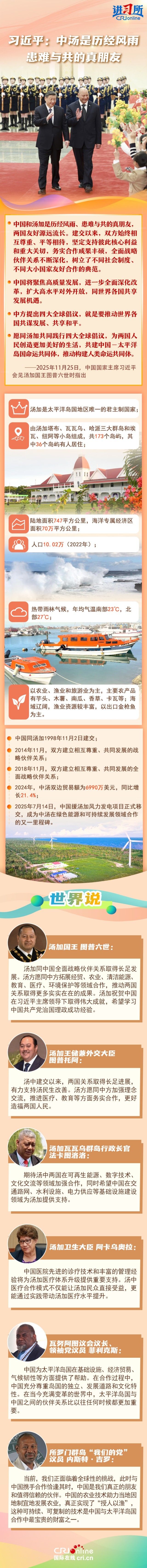 【讲习所·中国与世界】习近平:中汤是历经风雨、患难与共的真朋友