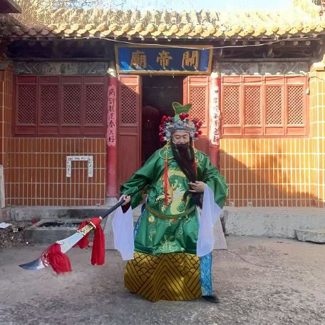 中实社武安：关公文化精神在当代社会         记：河北武安贺进关帝庙庙主--侯震斌