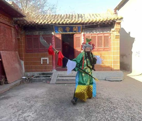 中实社武安：关公文化精神在当代社会         记：河北武安贺进关帝庙庙主--侯震斌