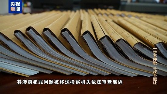 电视专题片《一步不停歇 半步不退让》第二集《严惩政商勾连腐败》