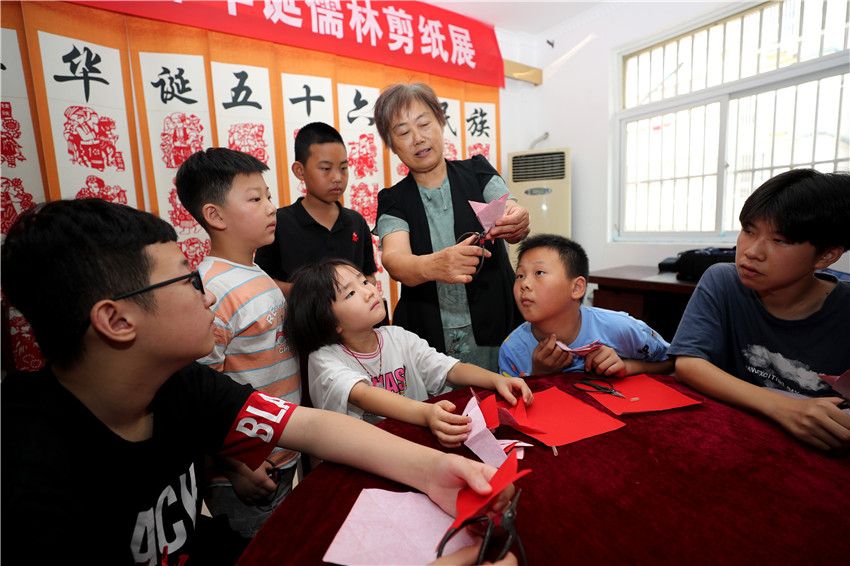 安徽全椒：暑期开心学非遗