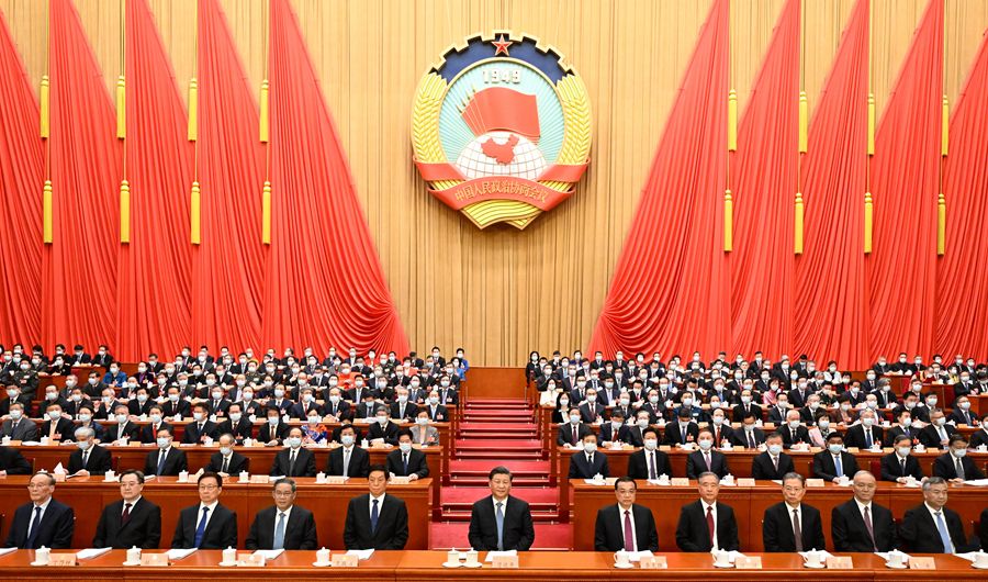 （两会受权发布）全国政协十四届一次会议在京开幕 习近平李克强栗战书李强赵乐际韩正蔡奇丁薛祥李希王岐山到会祝贺 汪洋作政协十三届常委会工作报告 王沪宁主持会议 邵鸿作提案工作情况报告