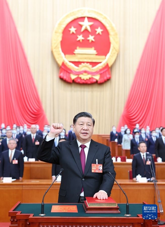 习近平全票当选国家主席中央军委主席