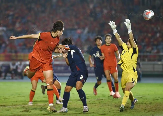 中国女足5比1大胜泰国女足 卫冕永川国际女足锦标赛冠军