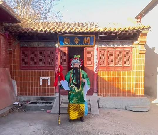 中实社武安：关公文化精神在当代社会   专访：河北武安贺进关帝庙庙主--侯震斌